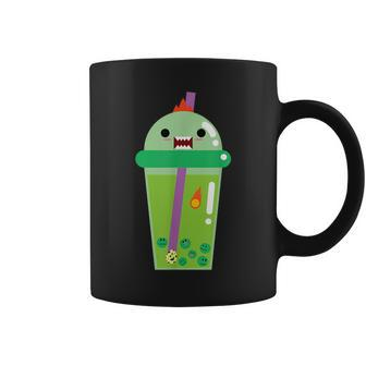 Cute Kawaii Bubble Tea Boba Milk Tea Dinosaur Lover Gift Dinosaur Funny Gifts Coffee Mug | Mazezy
