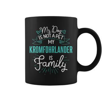 Cute Kromfohrlander Family Dog For Men Coffee Mug | Mazezy