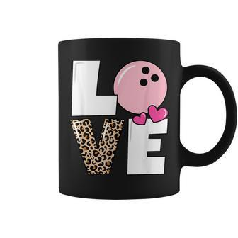 Cute Love Bowling Bowler Girls Bowling Coffee Mug - Monsterry