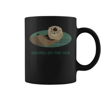Cute Otter Carmel-By-The-Sea California Coast Resident Coffee Mug | Mazezy