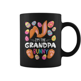 Cute Top I Grandpa Bunny I Matching Family Easter Pajamas Gift For Mens Coffee Mug | Mazezy