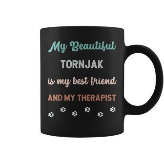 Cute Tornjak Dog Dad Mum Friend And Therapist Coffee Mug | Mazezy UK