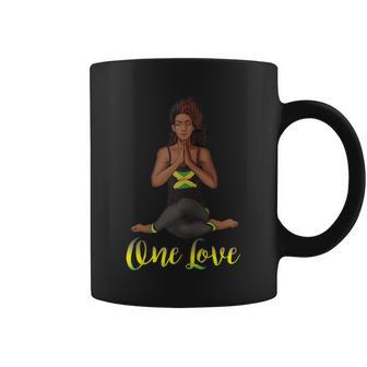 Cute Yoga One Love For Yoga Lovers Gift For Womens Yoga Funny Gifts Coffee Mug | Mazezy
