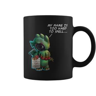 Cutulu Name Hard To Spell Arkham Tabletop Gamer Roleplaying Roleplaying Coffee Mug | Mazezy