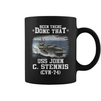 Cvn74 Uss John C Stennis Navy Ships Coffee Mug | Mazezy