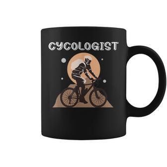 Cycologist Retro Vintage Cycling Funny Bicycle Lovers Gift Cycling Funny Gifts Coffee Mug | Mazezy
