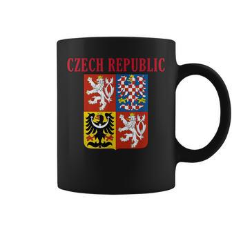 Czech Republic Coat Of Arms Czech Pride Coffee Mug | Mazezy