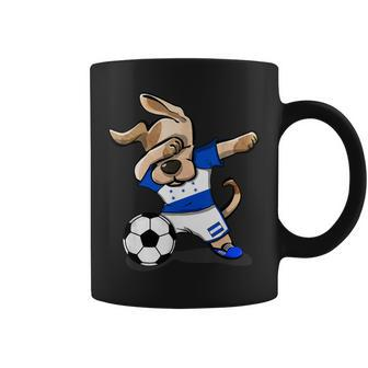 Dabbing Dog Honduras Soccer Honduran Flag Football Lovers Coffee Mug | Mazezy CA
