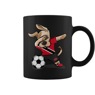 Dabbing Dog Trinidad And Tobago Soccer Jersey Football Lover Coffee Mug | Mazezy AU