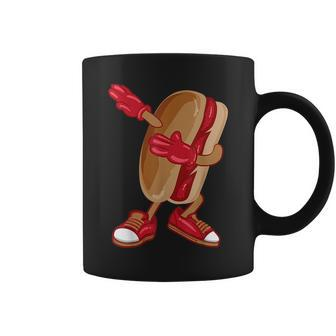 Dabbing Hot Dog | Cool American Hot Dog Sandwich Gift Coffee Mug | Mazezy