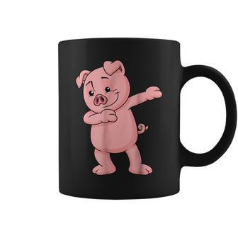 Dabbing Pig Funny Piglet Farm Animal Gift Boy Gifts For Pig Lovers Funny Gifts Coffee Mug | Mazezy