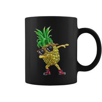 Dabbing Pineapple Sunglasses T Aloha Beach Gift Hawaii Coffee Mug | Mazezy