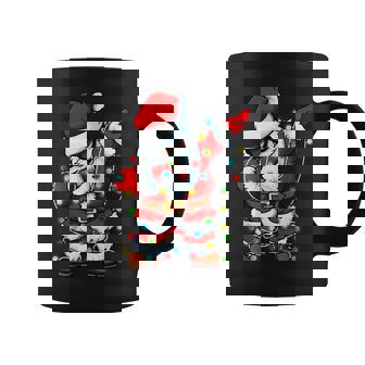 Dabbing Santa Claus Christmas Tree Lights Boys Kids Dab Xmas Coffee Mug | Mazezy