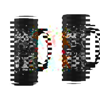 Dabbing Santa Elf Friends Christmas Boys Girls Xmas Dab Coffee Mug - Seseable