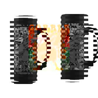 Dabbing Turkey Thanksgiving Day Pilgrim Boys Dab Gobble Coffee Mug - Seseable