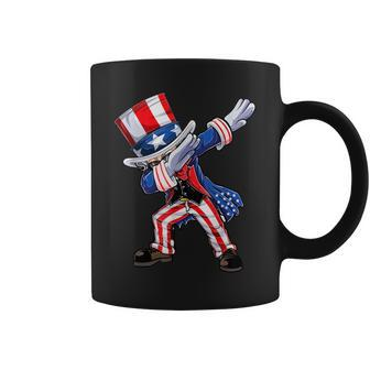 Dabbing Uncle Sam 4Th Of July Independence Day Patriotic Coffee Mug