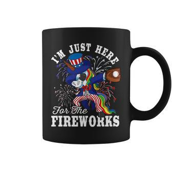 Dabbing Unicorn Uncle Sam Baseball 4Th Of July Usa Patriotic Coffee Mug | Mazezy