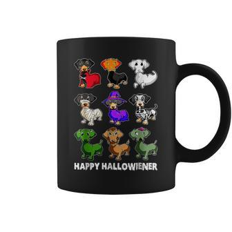 Dachshund Happy Halloweiner Halloween Dogs Lover Coffee Mug - Monsterry