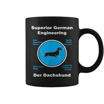 Dachshund Superior German Engineering Coffee Mug | Mazezy