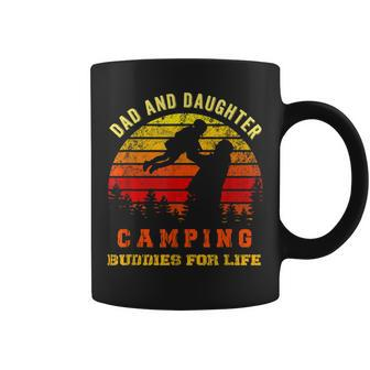 Dad And Daughter Camping Buddies For Life Coffee Mug | Mazezy