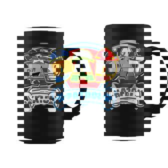 Dad Of The Birthday Boy Dog Paw Family Decorations Party Coffee Mug - Seseable