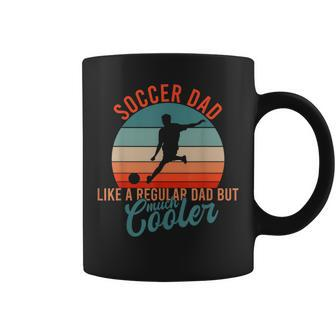 Dad Father Fathers Day Sport Soccer Gift For Mens Coffee Mug | Mazezy AU