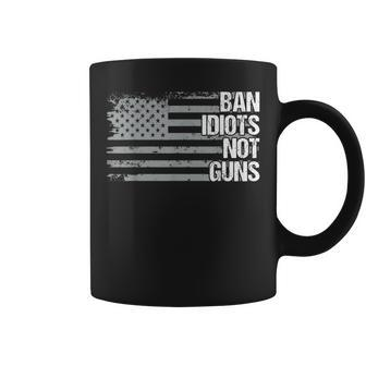 Dad Grandpa Veteran Us Flag Pro Gun 2Nd Amendment Rights Coffee Mug | Mazezy