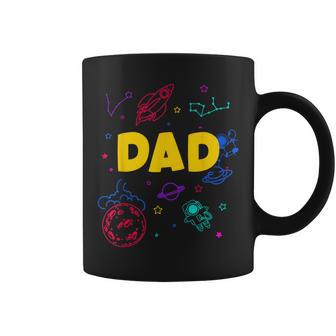Dad Outer Space Daddy Planet Birthday Fathers Gift For Women Coffee Mug | Mazezy