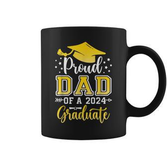 Dad Senior 2024 Proud Dad Of A Class Of 2024 Graduate Coffee Mug | Mazezy