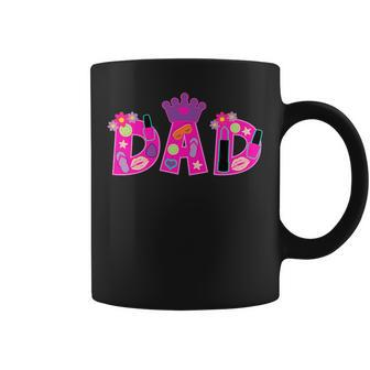 Dad Spa Theme Kids Birthday Pamper Little Spa Party Matching Coffee Mug - Seseable