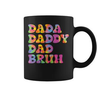 Dada Daddy Bruh Fathers Day Tie Dye Funny Coffee Mug | Mazezy