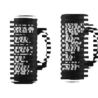 Dada Daddy Dad Bruh Husband Father Funny Fathers Day Vintage Coffee Mug - Thegiftio