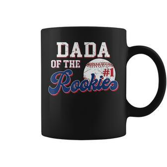Dada Of Rookie 1 Years Old Team 1St Birthday Baseball Coffee Mug | Mazezy