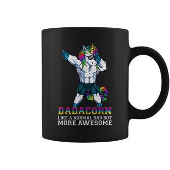 Dadacorn Like A Normal Dad But More Awesome Unicorn Dad Gift Coffee Mug - Thegiftio UK