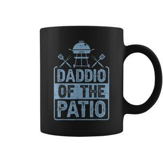 Daddio Of The Patio Grilling Bbq Dad Coffee Mug - Monsterry UK