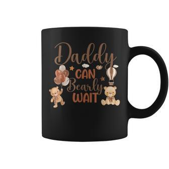 Daddy Can Bearly Wait Bear Gender Neutral Boy Baby Shower Coffee Mug - Thegiftio UK