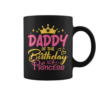 Daddy Of The Birthday Princess Girls Party Family Matching Coffee Mug | Mazezy