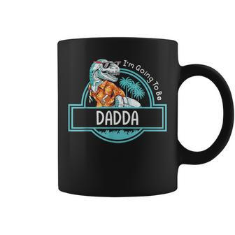 Daddy Dinosaur I'm Going To Be Dadda Baby Reveal 2024 Coffee Mug