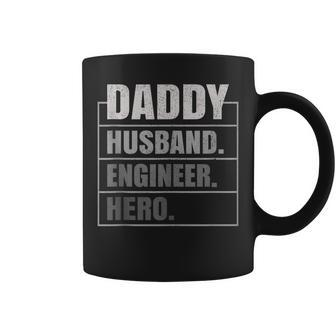 Daddy Husband Engineer Hero Fathers Day Gift For Women Coffee Mug | Mazezy