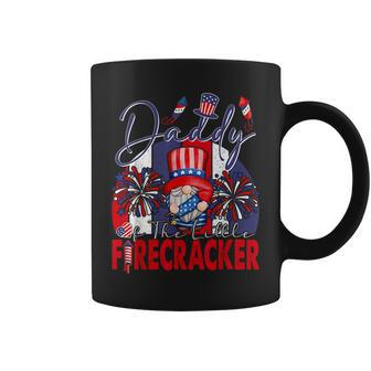 Daddy Of The Little Firecracker 4Th Of July Proud Family Daddy Funny Gifts Coffee Mug | Mazezy