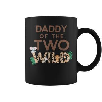 Daddy Of The Two Wild Animal Safari 2Nd Birthday Theme Coffee Mug - Monsterry AU