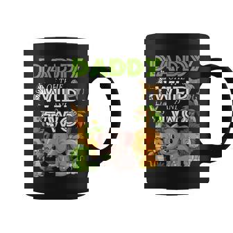 Daddy Of The Wild Two Zoo Birthday Safari Jungle Animal Coffee Mug | Mazezy
