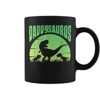 Daddysaurus - Daddy T Rex Great Father’S Day Gift - Classic Coffee Mug | Mazezy