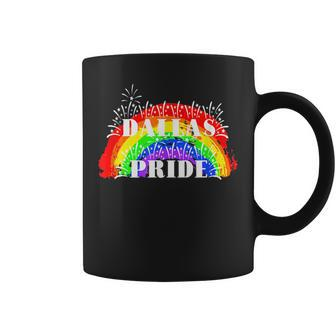 Dallas Gay Pride Rainbow For Gay Pride Coffee Mug | Mazezy CA