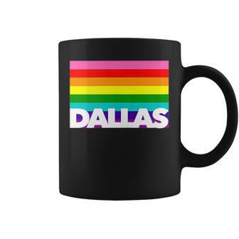 Dallas Texas Gay Pride Tx Proud Tx Homos Queer Cowboy Love Coffee Mug | Mazezy
