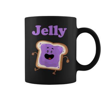 Dancing Jelly Peanut Butter And Jelly Coffee Mug - Thegiftio UK