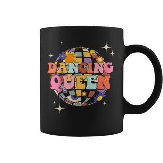 Dancing Queen Dance Mom Band Vintage Dancing 70S Disco Party Coffee Mug | Mazezy AU