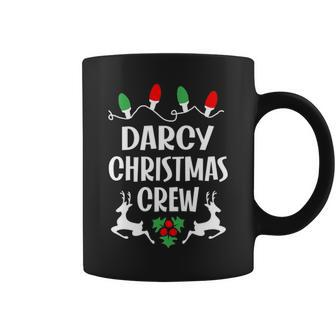 Darcy Name Gift Christmas Crew Darcy Coffee Mug - Seseable