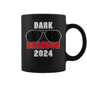 Dark Brandon 2024 Cmon Man Vote Joe Pro Biden Funny Vintage Coffee Mug | Mazezy