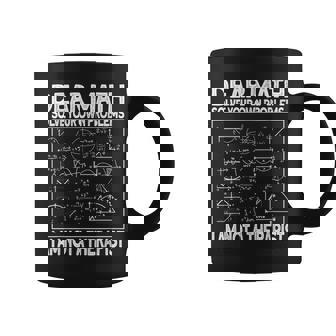 Dear Math Solve Your Own Problems Fun Math Joke Coffee Mug - Thegiftio